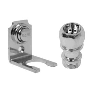 Isano 1640BH heavy duty brass chrome bidet nozzle with L holder